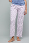 Printed Pyjama Bottoms with Drawstring Waist
