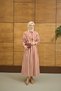 Women's Pleated Detailed Shirt Dress Tile - 5