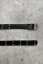 Male Studded Detail Faux Leather Belt - 2
