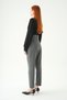 Anthracite Double Button Belted Trousers 8407A - 5
