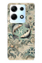 Infinix Note 30 Compatible Pisces Patterned Transparent Phone Case