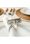 6-Piece Wooden Napkin Holder with Blessing Wishes - Islamic Home Tableware Decoration - 2