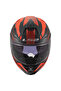 CHALLENGER 2 DRAVIX MAT KIRMIZI KASK - 2