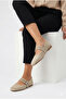 Pointed Toe Double Buckled Women's Ballet Flats Comfortable Daily & Stylish Shoes - 4