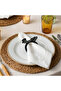 6-Piece Divani Design Wooden Napkin Holder with Bon Appetit Writing - Islamic Home Tableware Decoration - 5
