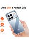 Poco F8 Ultra Compatible Camera Protected Case Impact-Resistant Transparent Sheer Stretchy Silicone Cover - 4