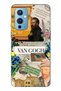 One Plus 9 Compatible Van Gogh Collage Patterned Transparent Phone Case