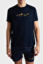 Paul & Shark %100 Cotton Regular Fit Crew Neck Logo t Shirt Men's t Shirt 24411052 013