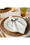 6-Piece Divani Design Wooden Napkin Holder with Bon Appetit Writing - Islamic Home Tableware Decoration - 5