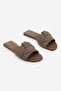 Women's Strappy Casual Slipper Siyso Mink Suede - 5