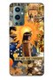 One Plus 9 Pro Compatible Cleopatra Patterned Transparent Phone Case