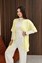 U Shawl Collar Short Sleeve Simple Basic Midi Length Seasonal Knitwear Cardigan