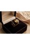 Bronze Color Changing Zultanite Stone Front Adjustable Round Cut Antique Vintage Women's Ring - 2