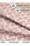 100% Cotton Ranforce Fabric 100X240 cm 120 G/M² Digital Printing Premium Patchwork and Sewing - 3