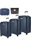 Unbreakable Luggage Unisex, Double Zipper, Expandable, TSA Lock With 4 Double Silent Wheels S