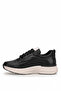 D26Ya-7410 Women's Genuine Leather Casual Shoes Black - 3