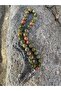 33 Pieces of Globe-Cut Unakite Stone Prayers Beads - 3