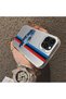 iPhone 13 Pro Compatible Silicone Edge Hard Back Anti-Fall Phone Case Motorcycle Patterned - 3