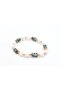 Genuine Natural Pearl and African Turquoise Stone Bracelet - 2