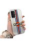 Samsung Galaxy A17 Compatible Silicone Phone Case with Hard Back Edge Anti-Fall Bmw Patterned - 3