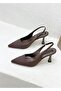 Y-052 Open Back 8cm Heel Stiletto Shoes for Women - 2