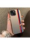 iPhone 13 Mini Compatible Silicone Phone Case with Hard Back Anti-Fall Edge Bmw Patterned