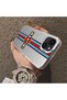 iPhone 13 Mini Compatible Silicone Phone Case with Hard Back Anti-Fall Edge Bmw Patterned - 3