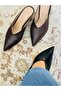 Addasso Pointed Toe, Closed Front, Block Heel Stiletto Slipper - 7