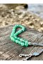 33 Pieces of Earth-Shaped Cut Aventurine Stone Prayers Beads - 3