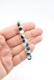 Genuine Natural Blue Ice Glaserite Stone Bracelet 9 mm - 4