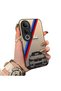 Vivo V50 Lite Compatible Silicone Edge Hard Back Anti-Fall Bmw Patterned Phone Case - 3