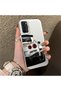 Oppo A16 Compatible Case Bmw Patterned Silicone Edge Hard Back Anti Fall