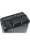 Vearge Hideside Luggage Set of 3 Hideside Duble Zipper (Black) - 4