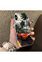 iPhone XS Max Compatible Silicone Edge Hard Back Anti-Fall Case Classic Car