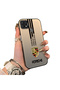 Oppo A15S Compatible Silicone Edge Hard Back Anti-Fall Phone Case Porsche Patterned - 3