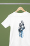 Argentine Football Player Printed Crewneck Cotton Cotton Ver Oversized Ip Short Sleeve Unisex Tshirt - 4