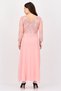 Women Embellished Detail Gown Dress, Pink - 4