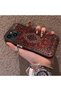 iPhone 13 Mini Compatible Kilim Rug Patterned Silicone Edge Hard Back Anti-Fall Phone Case - 2