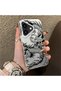حافظة هاتف من السيليكون متوافقة مع هاتف iPhone 17، ذات حافة صلبة ومضادة للسقوط، طراز Dragon منقوش