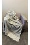 Li̇dya 130X170 P Cotton U Tv Shield with Fringes and Single Seat Cover
