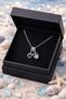 Premium Baltic Concept Heart & Owl Charm Necklace – Black Velvet Boxed Special Gift - 2