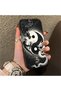 Samsung Galaxy A51 Compatible Silicone Edge Hard Back Anti-Fall Phone Case Dragon Patterned