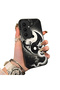 Samsung Galaxy S25 Fe Compatible Silicone Edge Hard Back Anti-Fall Phone Case Dragon Patterned - 3