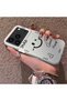 iPhone 17 Pro Compatible Silicone Edge Hard Back Anti-Fall Phone Case Smile Patterned - 2