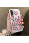 Samsung Galaxy S20 Fe Compatible Silicone Edge Hard Back Anti-Fall Phone Case Heart Patterned