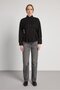 Women's Black Classic Shirt with Waist Detail 31002 - 2