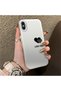 iPhone XS Compatible Heart Patterned Silicone Edge Hard Back Anti Fall Phone Case