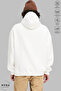Unisex Hoodie Long Sleeve Libra Libra Printed Hooded Brushed Inside Oversized 100% Cotton Combed Cotton Sweatshirt - 6