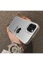 iPhone 12 Pro Max Compatible Heart Patterned Silicone Edge Hard Back Anti-Fall Phone Case - 3