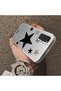 Samsung Galaxy S20 Fe Compatible Stars Patterned Silicone Phone Case Edge Hard Back Anti Fall - 3